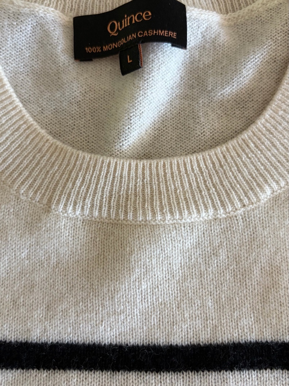 Quince Women’s Cashmere Sweaters Two Sz Lg TEE - Picture 6 of 7
